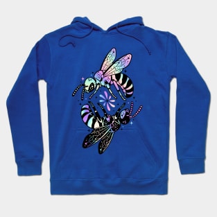 Duality Bees - Rainbow Hoodie